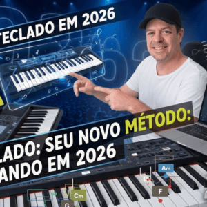 🎹 Chega de Promessa Furada! Vem pro Teclado sem Segredos e ARRASE em 2026! 🚀